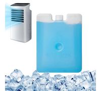 Bloc de glace pour ventilateur de refroidissement | Sac de congélation isotherme portable réutilisable | Bloc de glace pour maison, ferme, dortoir, bureau, camping, pique-nique, pêche