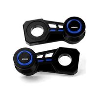 Bloc De Glissière D'axe De Roue Arrière De Moto, Vis De Support De Bras Oscillant pour H&Onda pour CB650R pour CB 650R 2019 2020-2023 Anti-Collision Protection(Bleu)
