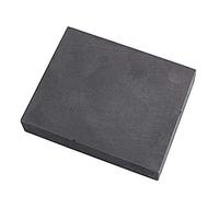 Bloc de graphite haute pureté, plaque lingot à 99,9%, EDM, outil moulage surface fraisage, 200 mm long, 50 large, 10 d'épaisseur