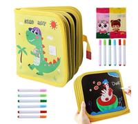 Bloc de gribouillage réutilisable - Bloc de dessin portable pour, livre de gribouillage effaçable avec stylo, planche à dessin magnétique pour garçons et filles, tablette d'écriture pour tout-