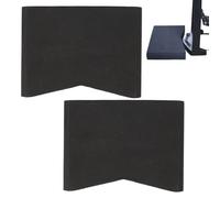 Bloc de grosse caisse, bouchon de grosse caisse | Fixateur de pédale de batterie jazz - 2 blocs de pédales, empêche le glissement et le glissement, fonctionne sur les tapis, les tapis et les tapis de