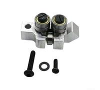 Bloc de guidage arrière 42-28-0420 compatible avec scie à ruban 2825-20 3016-20 Construction en métal Support de coupe de précision Argenté