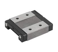 Bloc de guidage de rail linéaire LMLF24B, bloc coulissant linéaire miniature en acier à roulement, guide de rail à mouvement linéaire de haute précision pour rail de 24 mm,