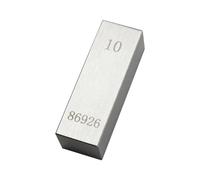 Bloc de jauge de mesure en acier, bloc de jauge carré en acier 60mm, 70mm, 80mm, 90mm, 100mm,Construction robuste(80mm)