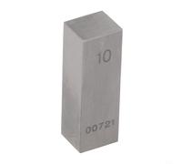 Bloc de jauge en acier, 1 mm, 5 mm, 10 mm, haute dureté résistante à l'usure pour 63 pour l'inspection et la mesure du travail des métaux (10)