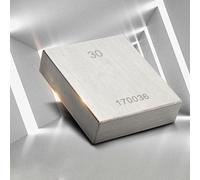 Bloc de jauge en acier rapide pour la mesure et l'inspection, étalonnage du fabricant pour la précision dimensionnelle (1.09)