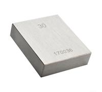 Bloc de jauge en acier rapide pour la mesure et l'inspection, étalonnage du fabricant pour la précision dimensionnelle (1.11)