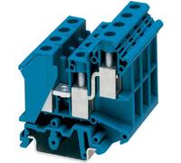 Bloc de jonction à 1 étage à connexion double d'un côté Phoenix Contact UK 10-TWIN BU 3005235 bleu 50 pc(s)