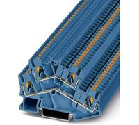 Bloc de jonction à 2 étages Contenu: 50 pc(s) Phoenix Contact PTTBS 2,5 BU 3209617