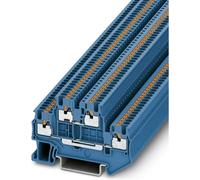 Bloc de jonction à 2 étages Phoenix Contact PTTB 1,5/S BU 3208524 bleu 50 pc(s)