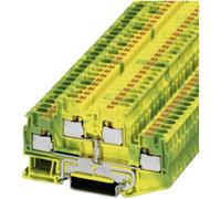 Bloc de jonction à 2 étages pour conducteur protection Contenu: 1 pc(s) Phoenix Contact PTTB 4-PE 3211854