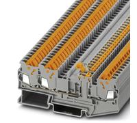 Bloc de jonction à couteau de sectionnement Phoenix Contact QTC 1,5-TWIN-MT 3050407 gris 50 pc(s)