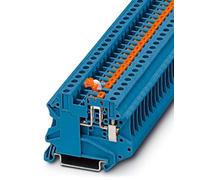Bloc de jonction à couteau de sectionnement Phoenix Contact UT 4-MT BU 3046278 bleu 50 pc(s)