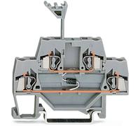 Bloc de jonction à diode à 2 étages WAGO 280-940/281-410 5 mm ressort de traction Affectation: L gris 50 pc(s)