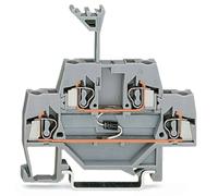 Bloc de jonction à diode à 2 étages WAGO 280-940/281-411 5 mm ressort de traction Affectation: L gris 50 pc(s)