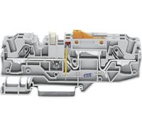 Bloc de jonction à fonction WAGO 2006-1671/1000-851 15 mm ressort de traction Affectation: L gris 1 pc(s)