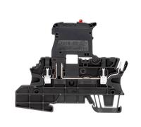 Bloc de jonction à fusible Weidmüller WMF 2.5 FU BLZ 60-150V SW 1163010000 noir 50 pc(s)