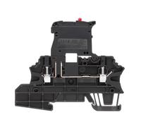 Bloc de jonction à fusible Weidmüller WMF 2.5 FU PE 30-70V SW 1163060000 noir 50 pc(s)