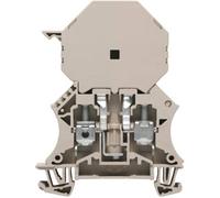 Bloc de jonction à fusible Weidmüller WSI 6/2/LD 60-150VDC/AC 1014300000 beige foncé 25 pc(s)