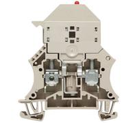 Bloc de jonction à fusible Weidmüller WSI 6/LD 10-36V DC/AC 1011300000-50 beige foncé 50 pc(s)