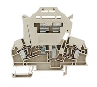 Bloc de jonction à fusible Weidmüller ZSI 2.5/2/LD 120AC 1616490000 beige foncé 10 pc(s)