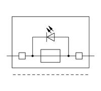 Bloc de jonction à fusibles WAGO 2002-1611/1000-542 6.20 mm ressort de traction gris 50 pc(s)