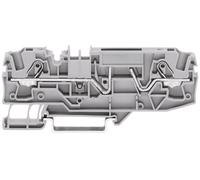 Bloc de jonction à fusibles WAGO 2002-1681 5.20 mm ressort de traction Affectation: L gris 1 pc(s)