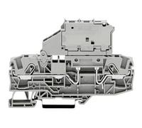 Bloc de jonction à fusibles WAGO 2006-1611 7.50 mm ressort de traction Affectation des prises: L gris 1 pc(s)