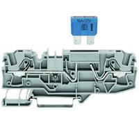 2-conductor fuse terminal block for automotive bla