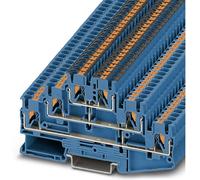 Bloc de jonction à plusieurs étages Phoenix Contact PT 2,5-3PV BU 3000716 bleu 50 pc(s)