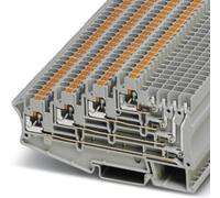 Bloc de jonction à plusieurs étages Phoenix Contact PT 2,5-4L/1P 3012300 gris 50 pc(s)