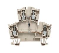 Bloc de jonction avec composant Weidmüller WDK 2.5 1D A.2 1023300000 beige foncé 25 pc(s)