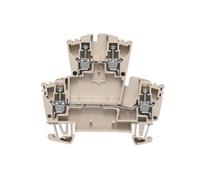 Bloc de jonction avec composant Weidmüller WDK 2.5/D 1023200000 beige foncé 100 pc(s)