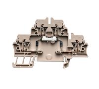 Bloc de jonction avec composant Weidmüller ZDK 2.5/D/4 1690040000 beige foncé 50 pc(s)