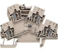 Bloc de jonction avec composant Weidmüller ZDK 4-2/D FORWARD 8670520000 beige foncé 50 pc(s)