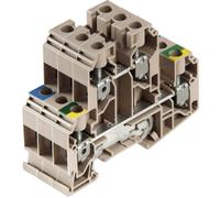 Bloc de jonction de passage à 2 étages Weidmüller WDK 10 SET BCD 1415540000 beige 1 pc(s)