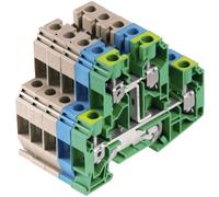 Bloc de jonction de passage à 2 étages Weidmüller WDK 10 SET LS 1415530000 beige 1 pc(s)