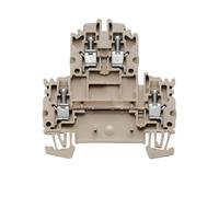 Bloc de jonction de passage Weidmüller WDK 10 V BL 1186780000 bleu 50 pc(s)