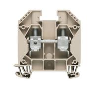 Bloc de jonction de passage Weidmüller WDU 16/ZA 1028900000 beige foncé 50 pc(s)