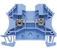 Bloc de jonction de passage Weidmüller WDU 16N BL 1036180000-1 bleu