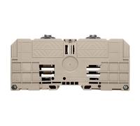 Bloc de jonction de passage Weidmüller WFF 300/AH 1029700000 beige foncé 2 pc(s)