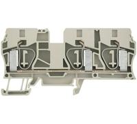 Bloc de jonction de passage Weidmüller ZDU 10/3AN 1767690000-1 beige foncé 1 pc(s)