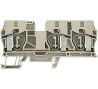 Bloc de jonction de passage Weidmüller ZDU 10/3AN 1767690000-20 beige foncé 20 pc(s)