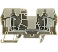 Bloc de jonction de passage Weidmüller ZDU 10 BL 1746760000-25 bleu 25 pc(s)