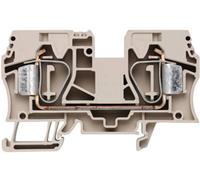 Bloc de jonction de passage Weidmüller ZDU 16 BL 1745240000-25 bleu 25 pc(s)