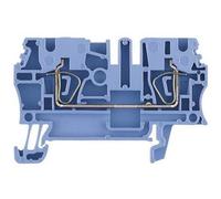 Bloc de jonction de passage Weidmüller ZDU 16 BL 1745240000 bleu 1 pc(s)