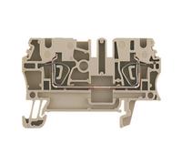 Bloc de jonction de passage Weidmüller ZDU 2.5 BR 1683300000 marron 100 pc(s)