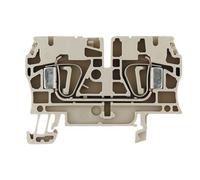 Bloc de jonction de passage Weidmüller ZDU 4 BR 1683620000 marron 100 pc(s)