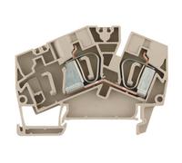 Bloc de jonction de passage Weidmüller ZDU 6-2/2AN 1771380000 beige foncé 50 pc(s)