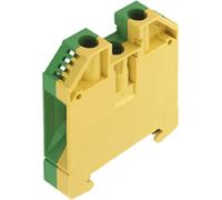 Bloc de jonction de protection Weidmüller WPE 16N 1019100000-50 beige foncé 50 pc(s)